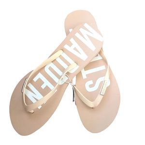 STEVE MADDEN ZILD FLIP FLOPS NUDE BLUSH